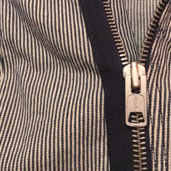 NEW Nili Lotan Striped Biker Jacket - Picture 3 of 8